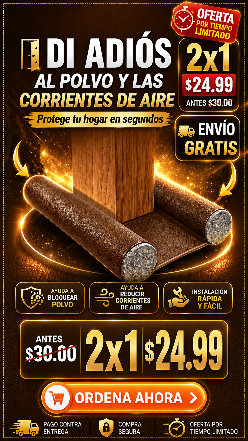 2x1 Protector de puerta