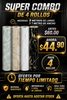 Super pack 4 rollos Vinilo de pared